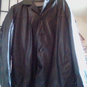 Wilson's Soft Black Leather Men's Jacket
